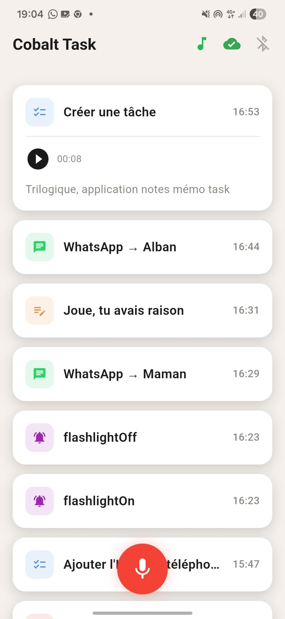 Interface Assistant - Applications centralisées